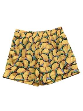Baseball Lifestyle 101 Adult Size Small All Over Taco Print Athletic Shorts